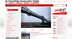 Desktop Screenshot of feuerwehr-telgte.de